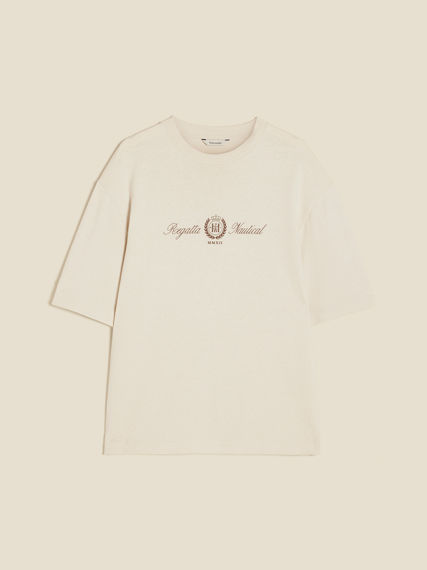 Holzweiler RANGER LOGOS TEE - Print T-shirt - green メンズ-